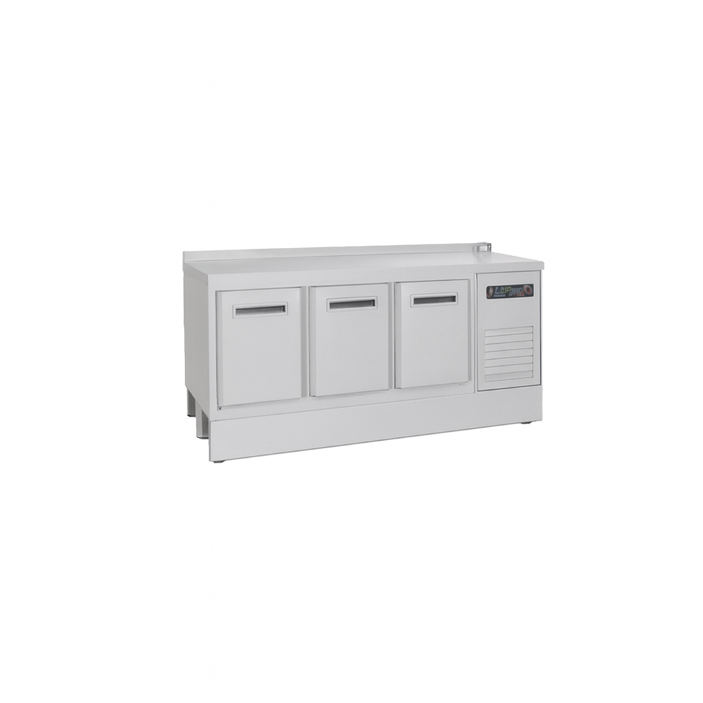 Frenox  191x70x100 cm. 3 Kapılı Yatay Panel Buzdolabı GVN3-100-R290