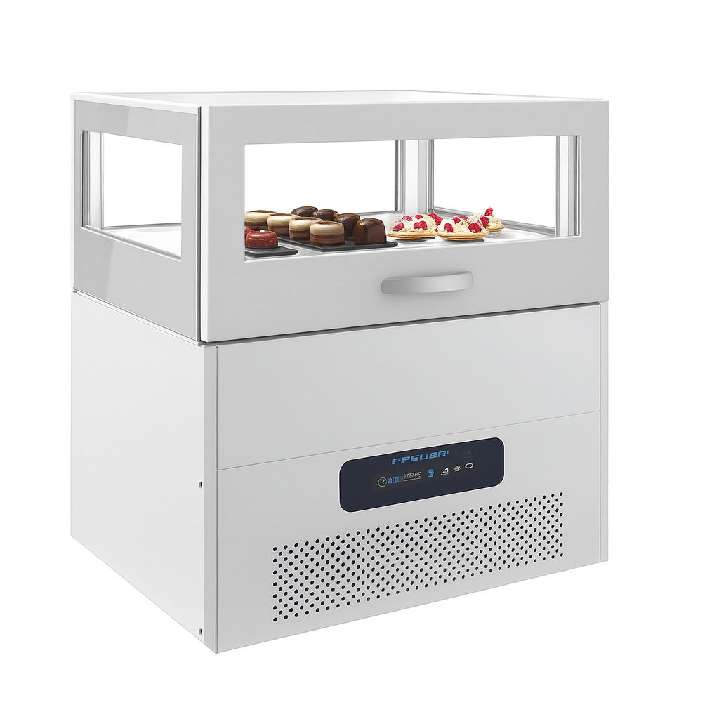 Frenox  90x70x110 cm. Pasta Vitrin Dolabı JB90-T