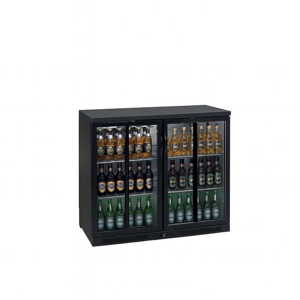 Frenox 92x50x91 cm. 210 lt.  Kapı ve Ön Kanopi Paslanmaz Bar Buzdolabı BB250-R290