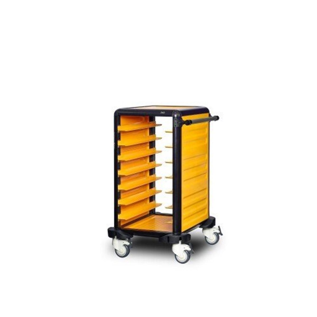 Gastrolley 75 Tekli Servis Tepsi Arabası, 2 Yanı Kapılı, 57x71x99 cm