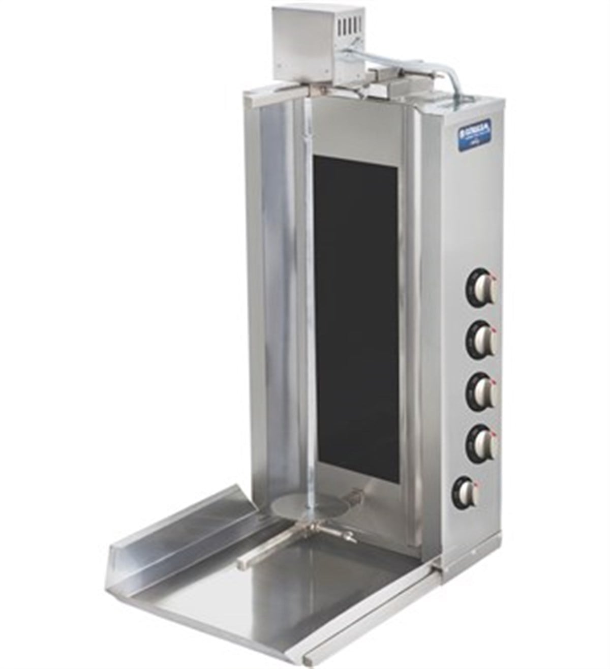 Görkem Elektrikli 4'lü Üstten Motorlu Döner Ocağı 56x66x119 cm