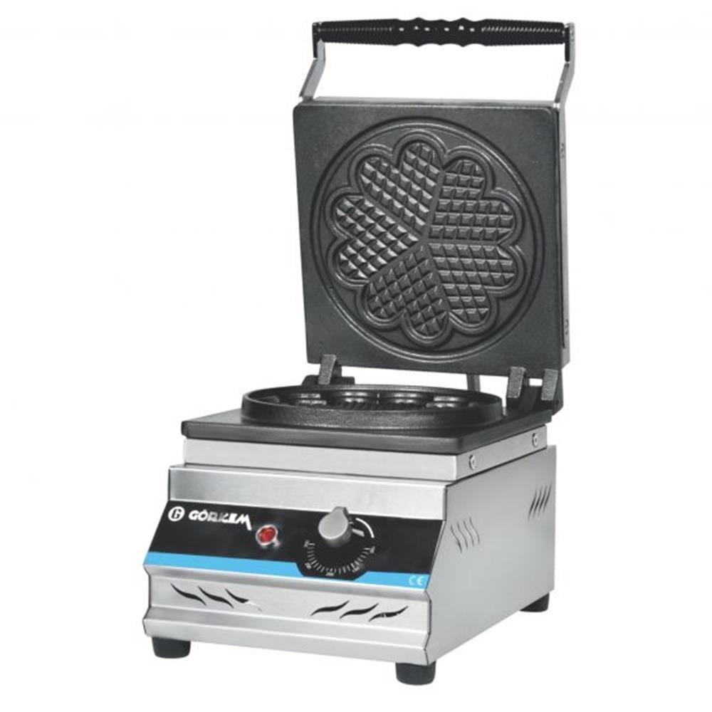 Görkem Lüks Tekli Papatya Waffle Makinesi Elektrikli