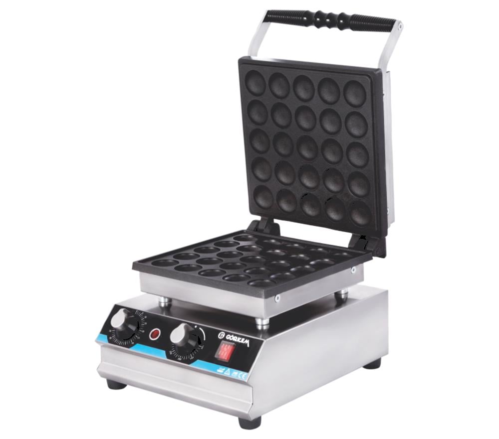 Görkem Tekli Bubble Waffle Makinesi Kapaklı, Elektrikli