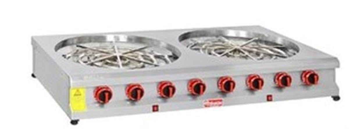 Himaksan Börek Pişirme Ocağı 2 Li Motorlu Set Üstü Gazlı Ce Belgeli