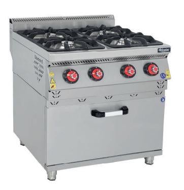 Himaksan Gazlı Kuzine, 6 Ocak 1 Fırın 120*90*85 cm