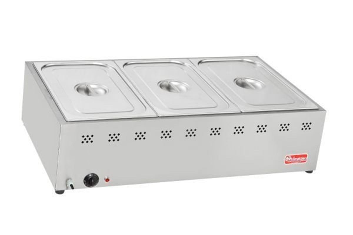 Himaksan Set Üstü Benmari, 3 Adet 1/1 Gn, Elektrikli 