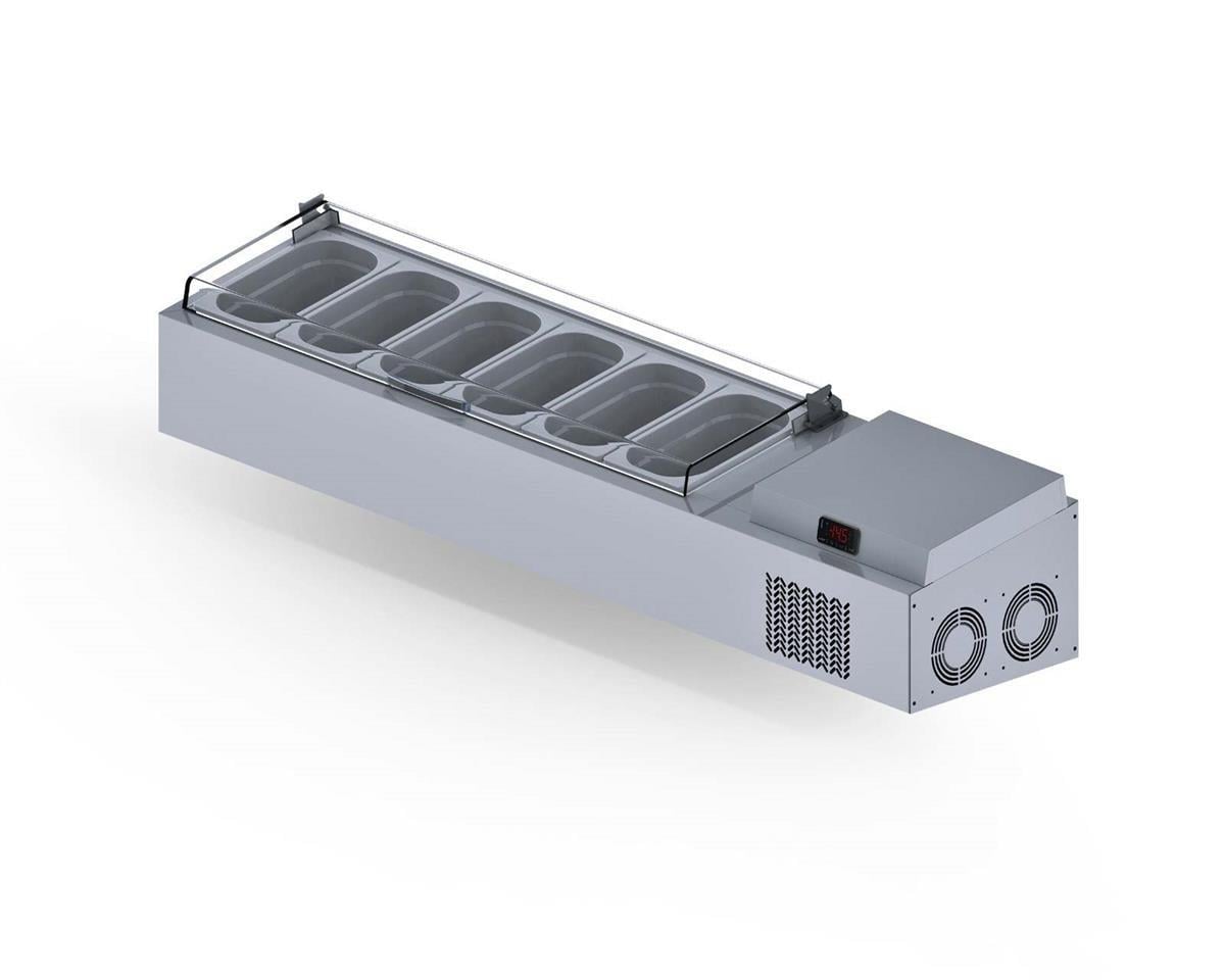 İceinox VTS 150 PL Set Üstü Saladbar 6 GN 1/4 -150