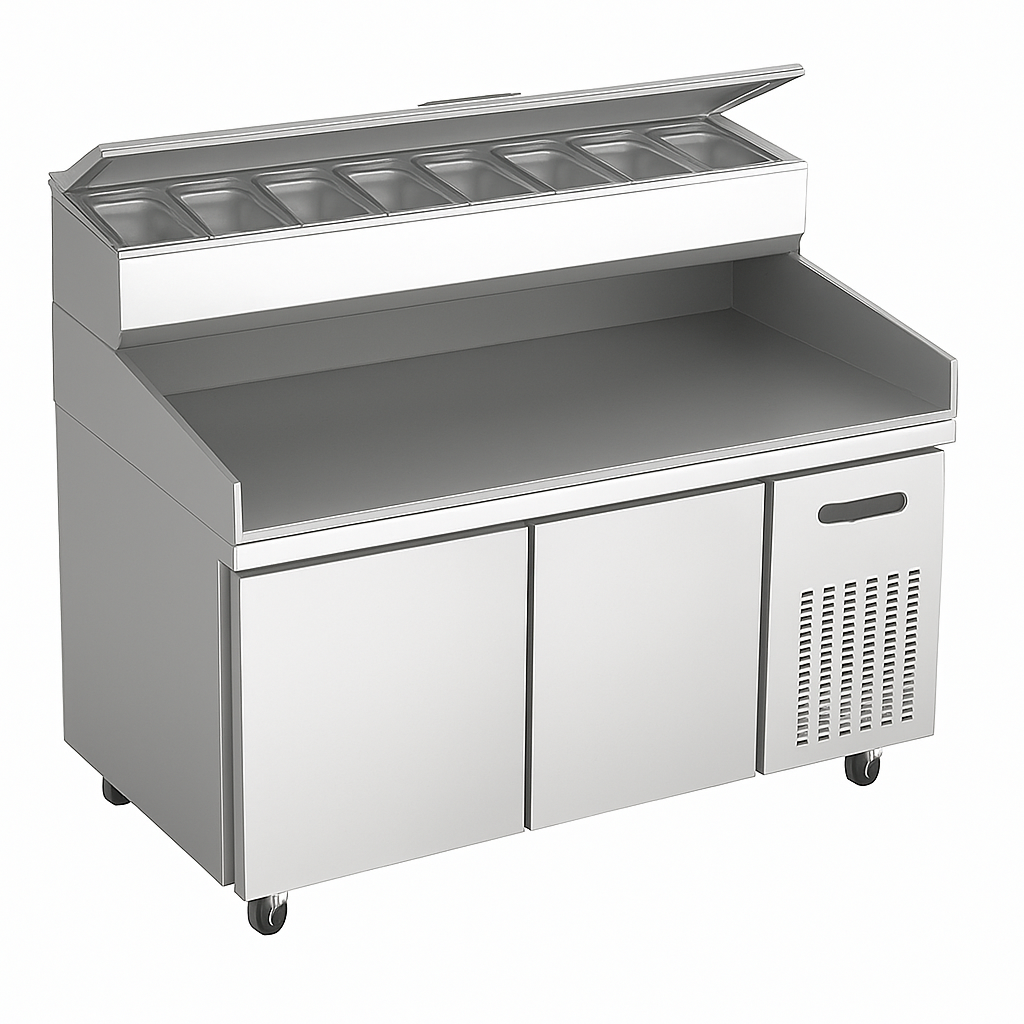 Ndustrio Tezgah Tipi 2 Kapılı Pastane make-Up Dolabı  MUR-82