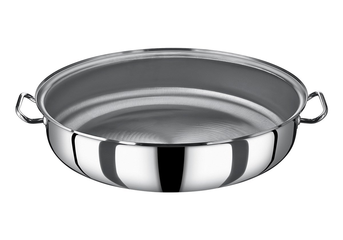 Net Çelik Çift Saplı Tava, 70*14, Kapaksız