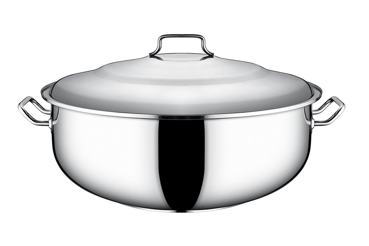 Net Çelik Helvane Tencere Kapaklı, 70*20, 77 lt.