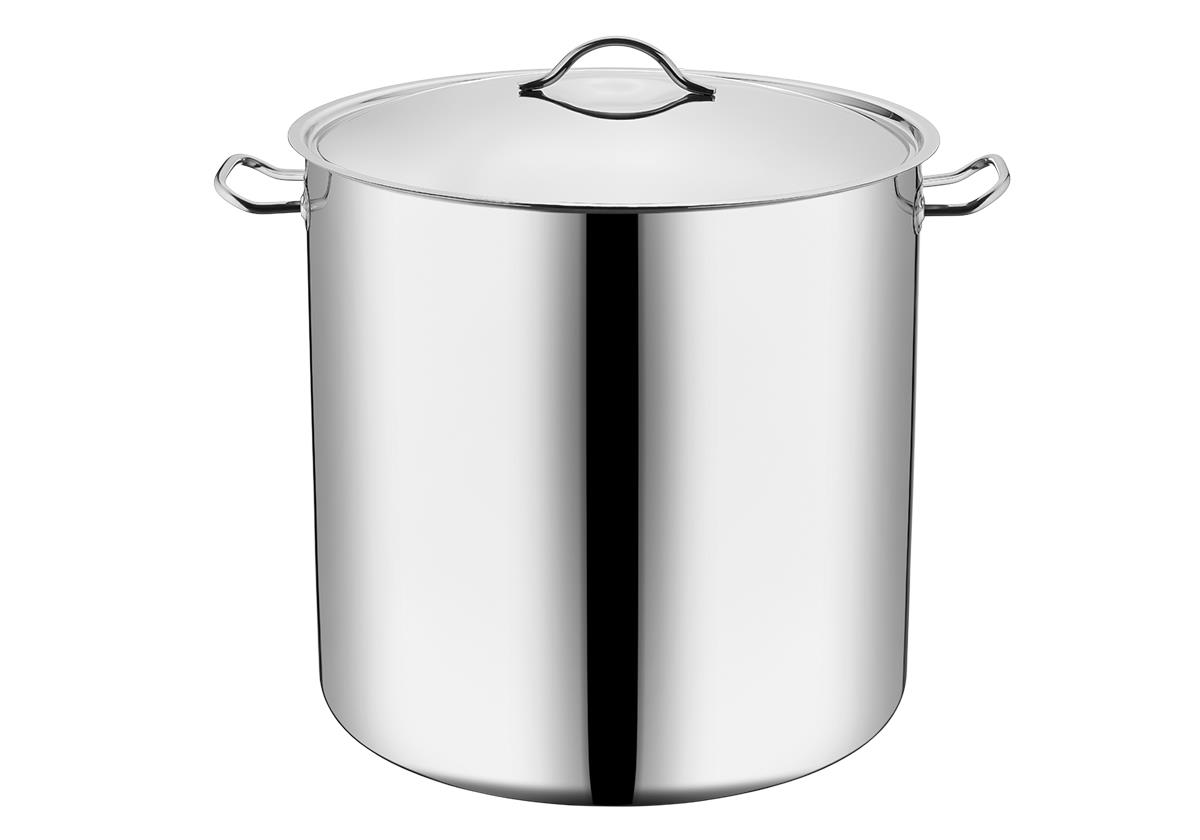 Net Çelik Silindirik Tencere 32*32 cm, 25,5 Lt.