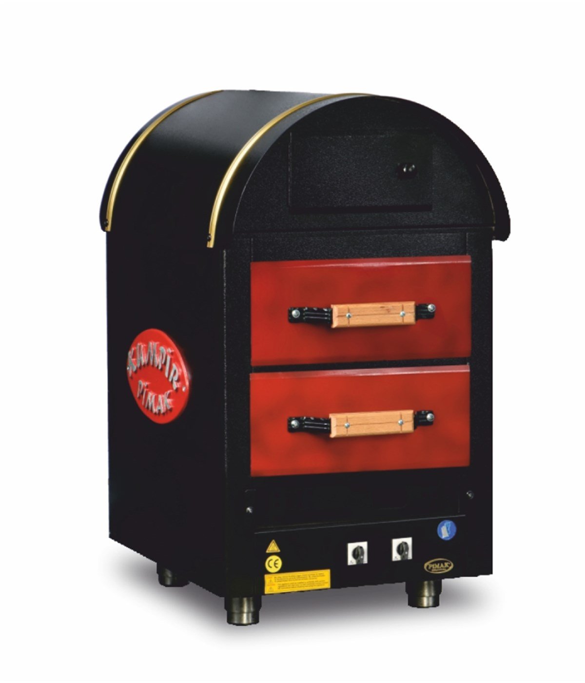 Pimak Elektrikli Kumpir Fırını, 2 Çekmeceli