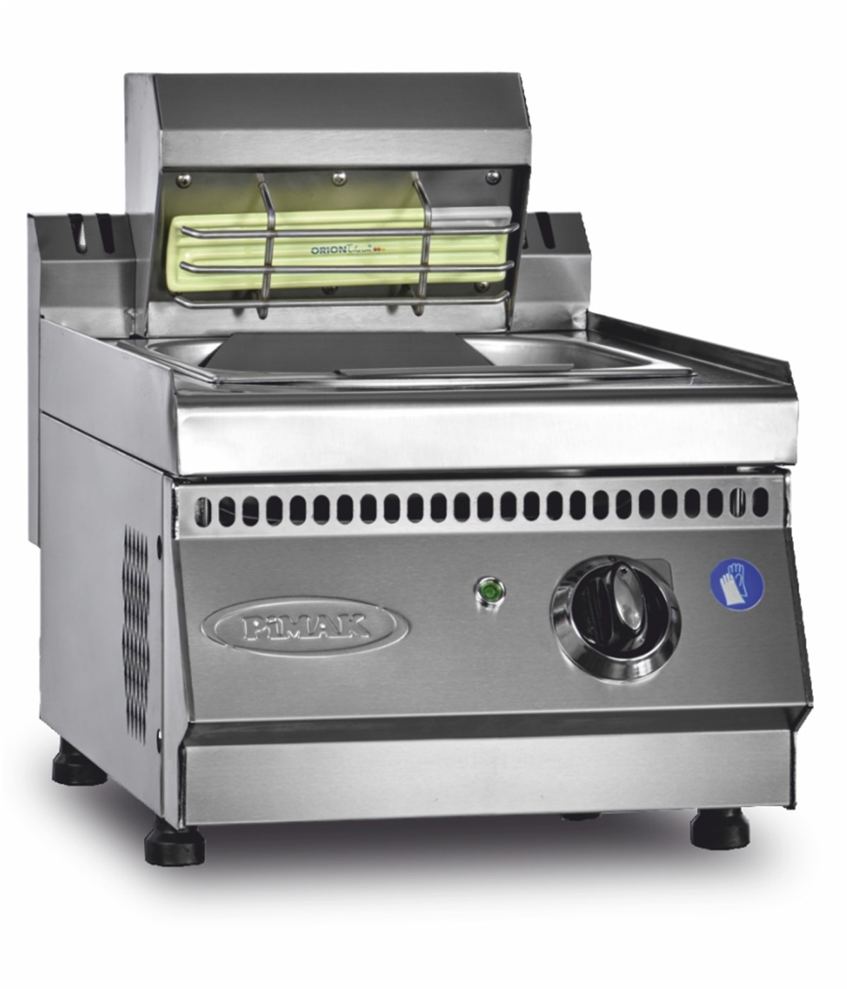 Pimak Patates Dinlendirme Ünitesi, Set üstü, Elektrikli, 40×60×30 cm