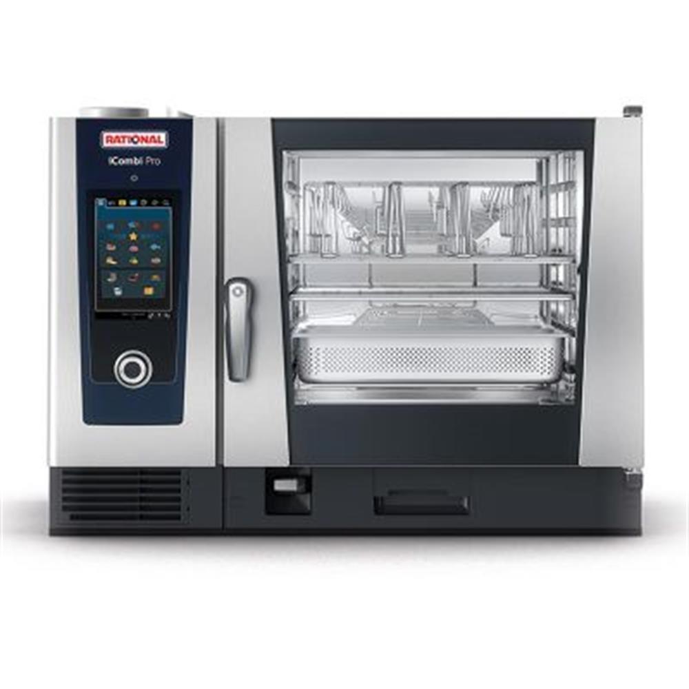 Rational iCombi Pro 6-2/1 Konveksiyonlu Fırın, 6×2/1 GN Kapasiteli, Elektrikli