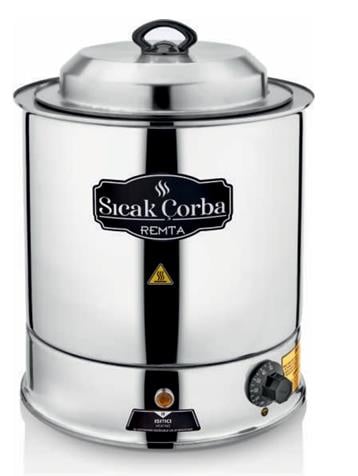 Remta 9 Lt. Çelik Model Midi Çorba Kazanı CB13