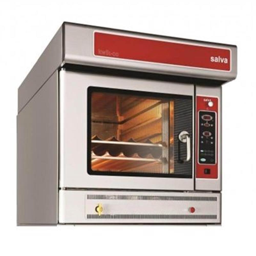 Salva KWIK-CO Series KX-5G+H Patisserie Fırın, 40×60 Cm 5 Tepsi Kapasiteli, Gazlı
