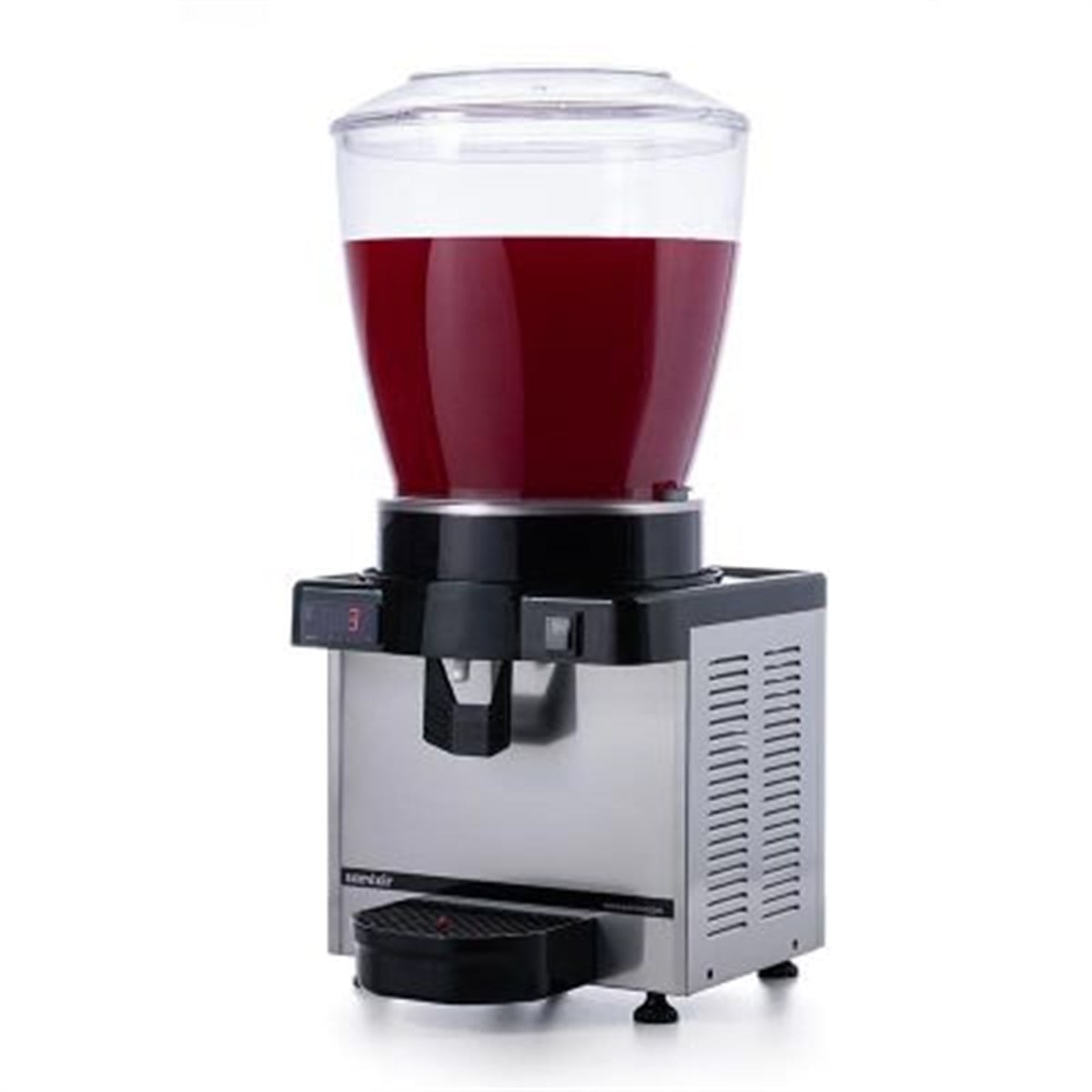 Samixir M22 Panoramik Soğuk İçecek Dispenseri, 22 L, Dijital, Inox