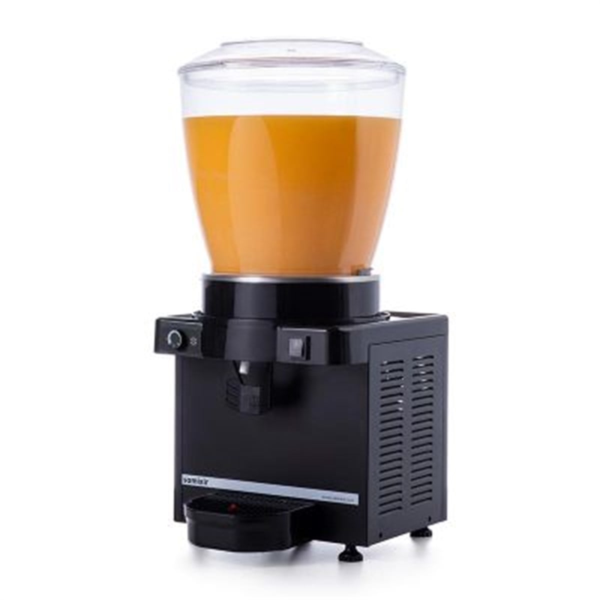 Samixir M22 Panoramik Soğuk İçecek Dispenseri, 22 L, Analog, Siyah