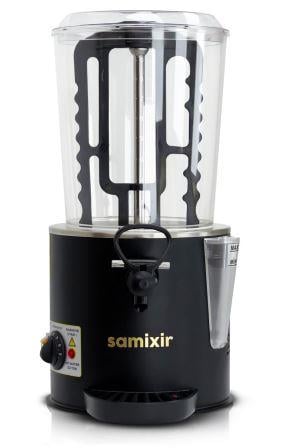 Samixir Sıcak Çikolata ve Sahlep Makinesi, 10 Litre, Siyah