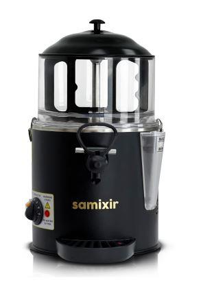 Samixir Sıcak Çikolata ve Sahlep Makinesi, 5 Litre, Siyah