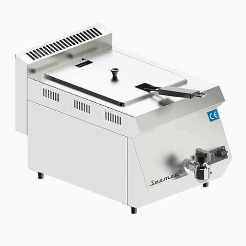 Seamac Doğalgazlı/Tüplü Fritöz 5 Litrelik, Tahliye Musluklu