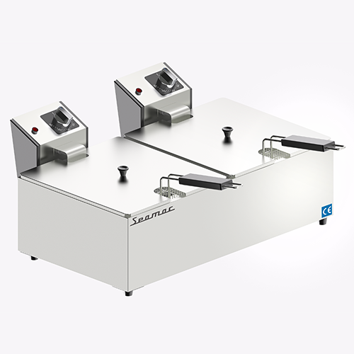 Seamac Elektrikli Fritöz 8+8 Litrelik