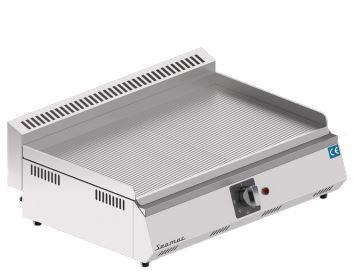 Seamac Elektrikli Playt Izgara 70 cm, Oluku Yüzey