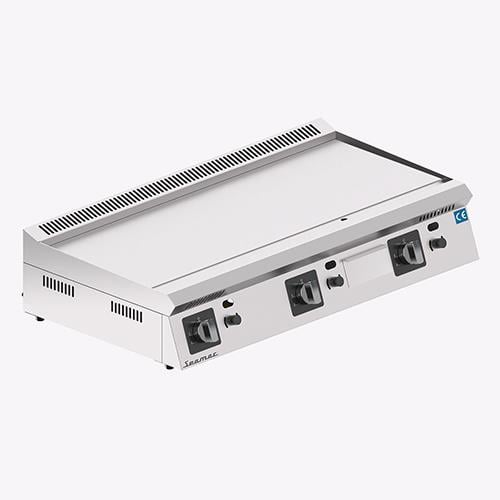 Seamac Özel Seri Doğalgazlı/Tüplü Playt Izgara 120 cm, Düz Yüzey