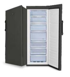 Şenox 7301 NF A+ Fanlı Dik Tip Derin Dondurucu, 7 Çekmeceli, Siyah