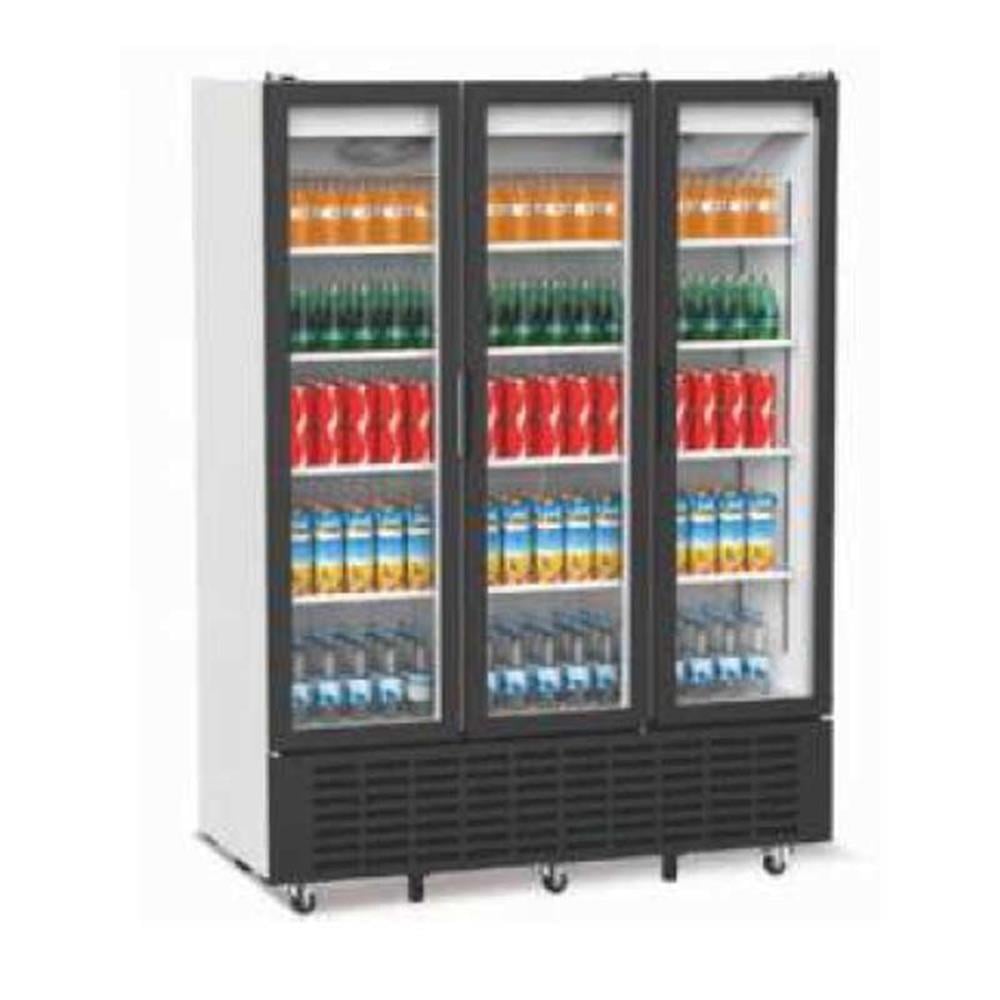 Senox SDS-1510 DC 3 YF Üç Kapılı Dik Tip Şişe Soğutucu Dolap, 1491/1215 Litre