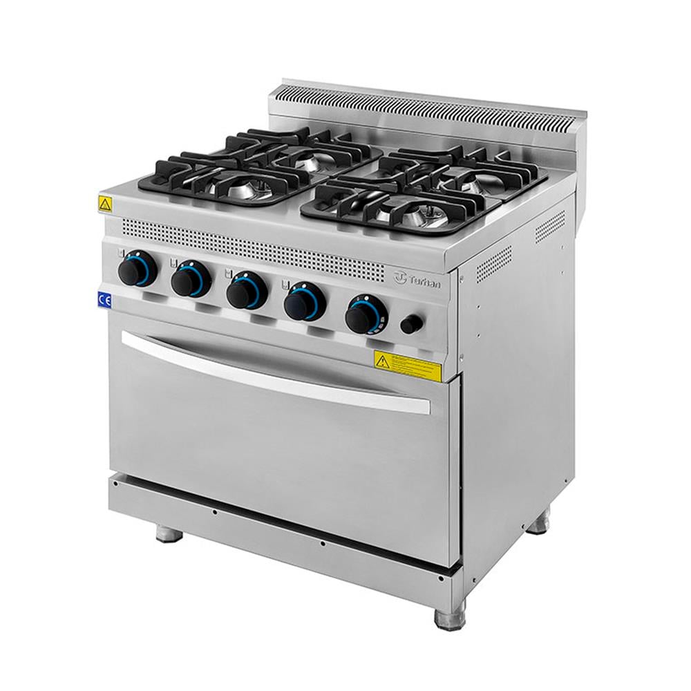 Turhan Çelik 4'lÜ Elektrikli Kuzine, 80 x 70 x 85 cm, 8070-KUZ