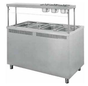 Turhan Çelik, Elektrikli 6 Sıcak Benmari , 180 x 70 x 85 cm, TC.BEE600