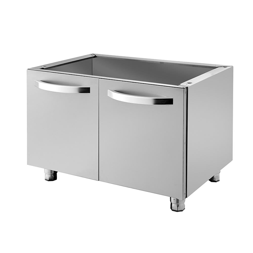 Turhan Çelik Set Altı Paslanmaz Dolap, 80 x 70 x 55 cm, TC.7DL80