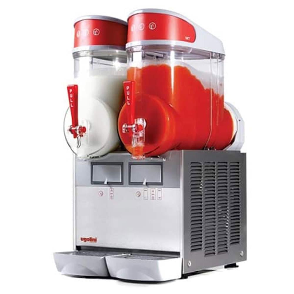 Ugolini Ice Slush Makinesi, Çiftli, 10+10 Litre