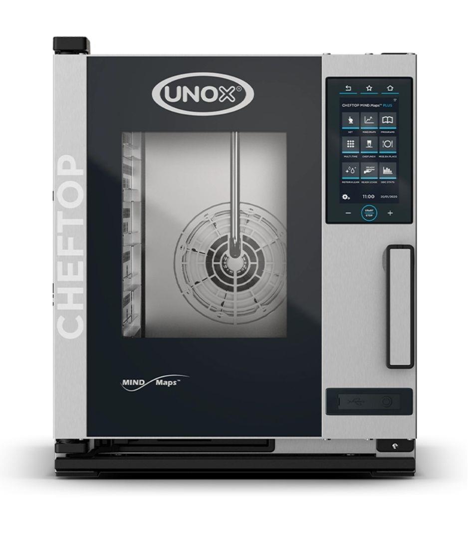 Unox Cheftop Compact Plus Combi Fırın, 5 GN 1/1 Kapasiteli, Elektrikli, XECC-0513-EPRM