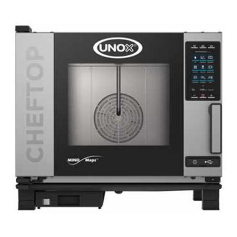 Unox Cheftop Plus Combi Fırın, 5 GN 1/1 Kapasiteli, Gazlı, XEVC-0511-GPRM