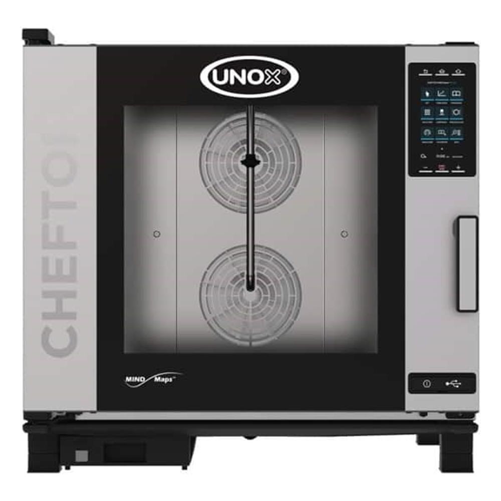 Unox Cheftop Plus Combi Fırın, 6 GN 2/1 Kapasiteli, Elektrikli, XEVC-0621-EPRM