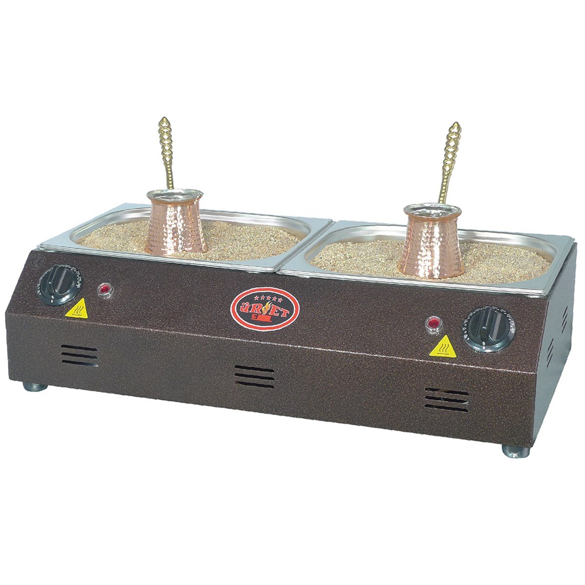 Üret Çiftli Kumda Kahve Makinesi, Elektrikli