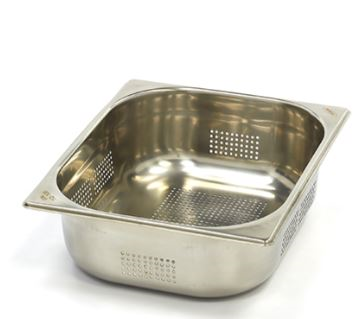 Üret Delikli Gastronom Küvet, Gn 1/2-10 cm, 32*26 cm, 6,5 Lt.