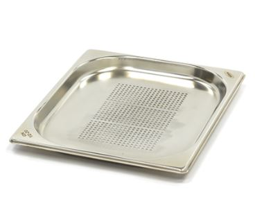 Üret Delikli Gastronom Küvet, Gn 1/2-2 cm, 32*26 cm, 1,25 Lt.