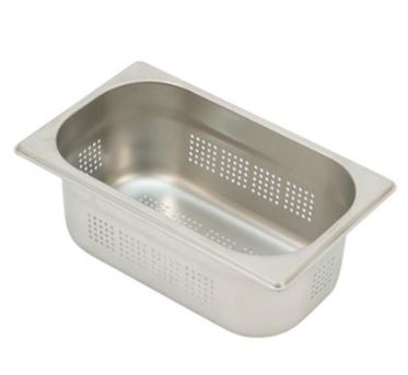 Üret Delikli Gastronom Küvet, Gn 1/4-10 cm, 26,5*16,2 cm, 2,8 Lt.