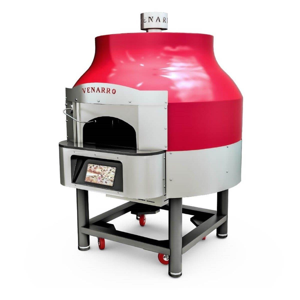 Venarro Döner Tabanlı Gazlı Pizza Fırını 30 cm x 6 Pizza Kapasiteli 100 cm DYK-07 