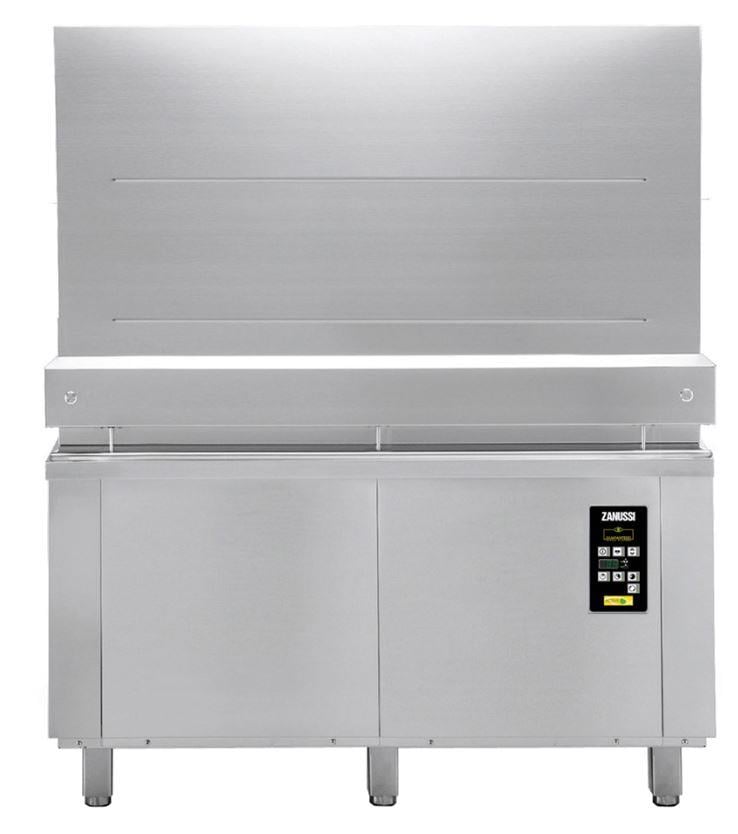 Zanussi Kazan Yıkama Makinesi, Otomatik Kapak, Drenaj Pompalı Deterjan ve Parlatıcı Dispenserli, 1433 mm