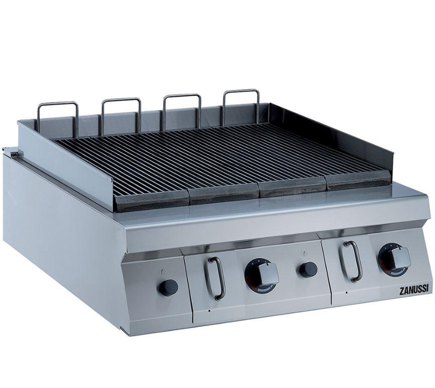 Zanussi Set Üstü Gazlı Sulu Döküm Izgara, 400x800x250