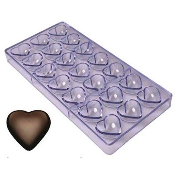Epinox KLP-15 Polikarbon Çikolata Kalıbı Kalp 27,5*13,5 cm