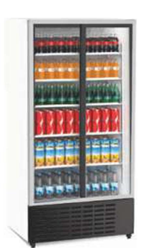 Senox SDS-1010 DC Kanopisiz Çarpma Kapı, Dik Tip Şişe Soğutucu Dolap, 2 Kapılı, 943/816 Litre, Beyaz