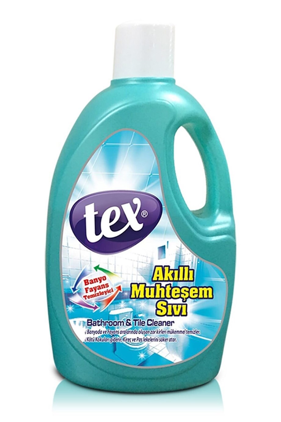 Tex - Tex Banyo Fayans Tem.akıllı Muhteşem Sıvı 2,5 Kg - 26,84 TL - Pulito  Temizlik