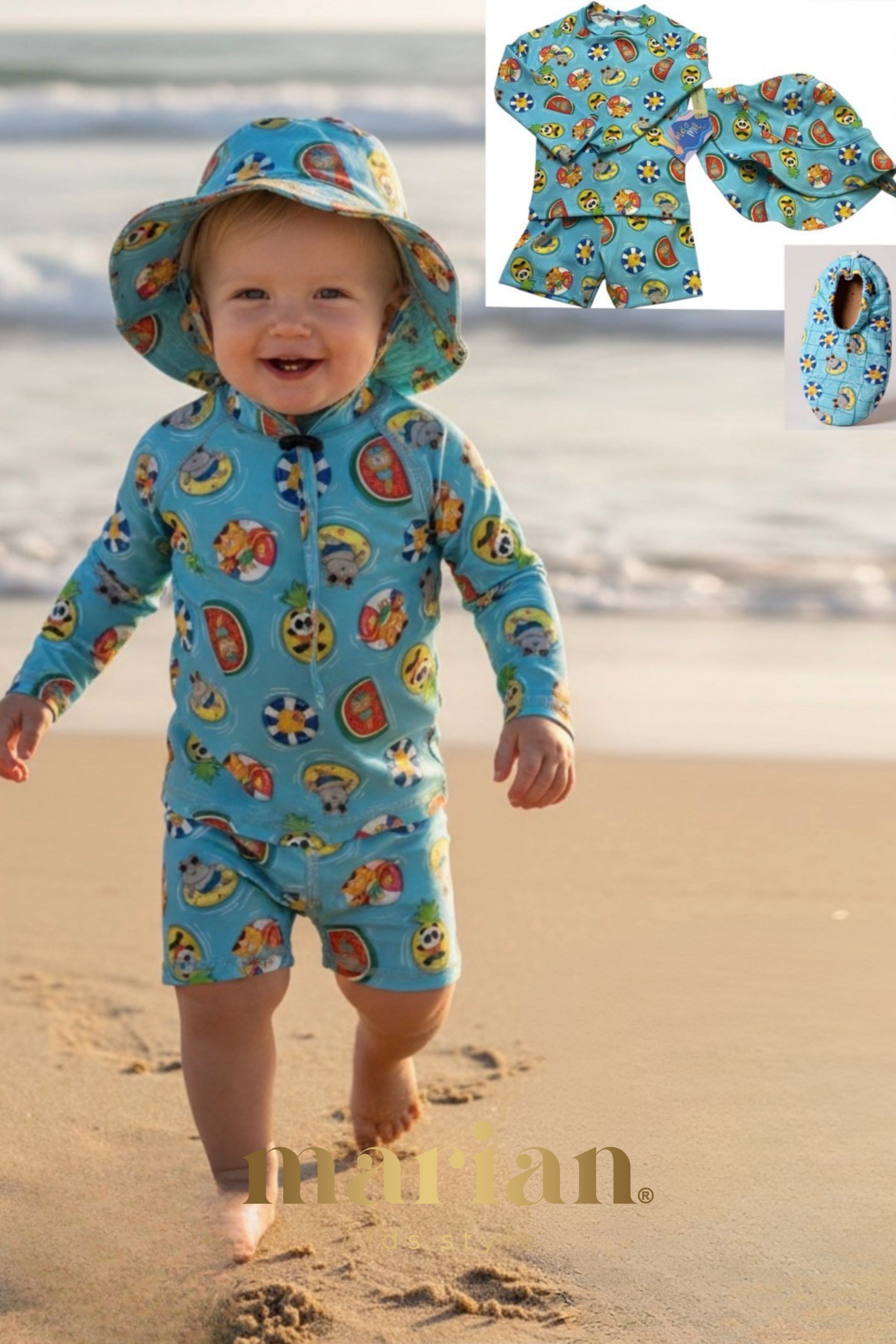 Erkek Bebek PoolBaby Set