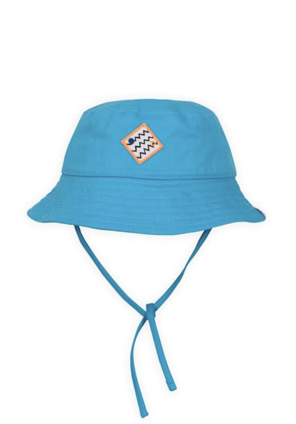 Happy Face Bucket Hat - Blue / 52 Cm