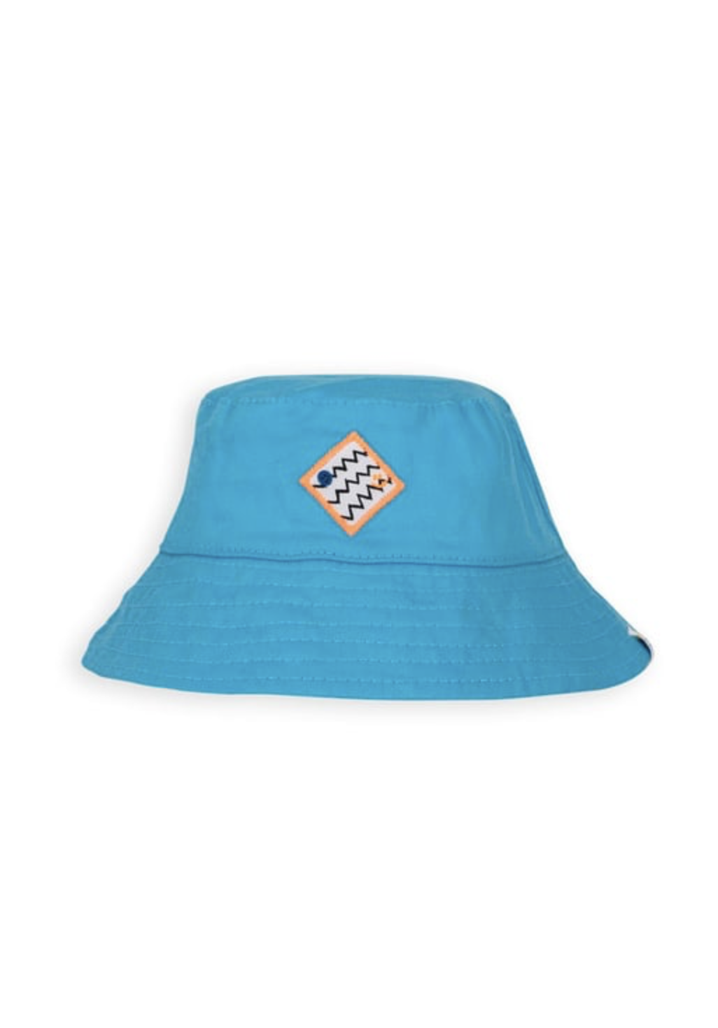 Happy Face Bucket Hat - Blue / 52 Cm
